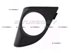 Решетка в бампер (левая) c отв. под противотуманку, 2008-2011