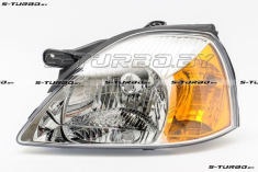 Передняя фара (левая) 2002-2005, с желтым поворотом