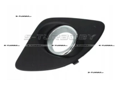 Решетка в бампер (левая) с отв. под противотуманку