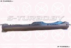 Порог (левый) полный профиль, заводской штамп