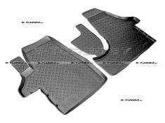 Коврики модельные полиуретановые в салон (высокий борт), передние