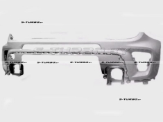 Бампер передний (грунтованный) верхняя часть, 2018-ON