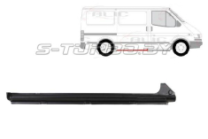 Порог (правый) под боковой сдвижной двери, с выходом на стойку, заводской штамп