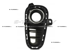 Решетка в бампер (правая) с отв. под противотуманку, с хромом