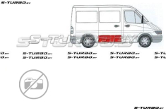 Дверь боковая сдвижная (правая) наружная часть, 30 см, ремкомлпект
