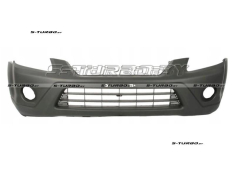 Бампер передний (черный) с отв. под противотуманки