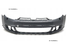 Бампер передний (грунтованный) с отв. под омыватели, без отв. под парктроники