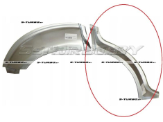 Арка задняя (правая) нижняя часть, заводской штамп