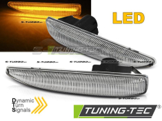 Повторители поворота WHITE LED SEQ (диодные)