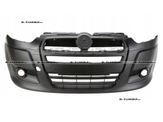 Бампер передний (черный) с отв. под противотуманки