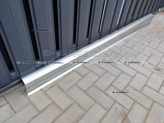 Порог (левый) наружная часть, ремкомплект