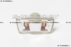 Повторитель поворота (левый) белый, белый ободок