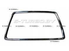 Накладка решетки бампера, хром, комплект