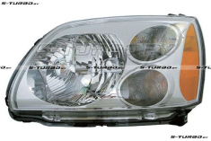 Передняя фара (левая) USA-type, хром