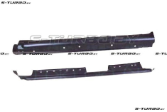 Порог (левый) версия под накладку порога, полный профиль, заводской штамп