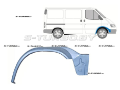Арка передняя, комплектная (правая) внутренняя часть, заводской штамп