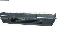 Бампер передний (серый + хром молдинг) без отв. под противотуманки