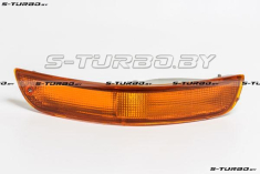 Указатель поворота в бампер (правый) желтый