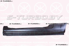 Порог (левый) полный профиль, заводской штамп
