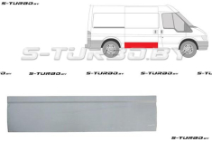 Дверь боковая сдвижная (правая) наружная часть, короткая база, заводской штамп