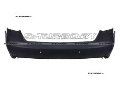 Бампер задний (грунтованный) с отв. под парктроники, кроме s-line