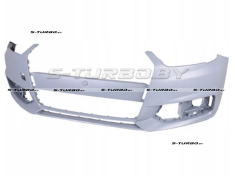Бампер передний, без отв. под омыватели, без отв. под парктроники, для версии S-LINE