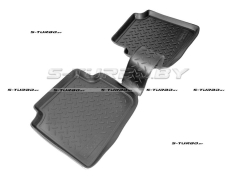 Коврики модельные полиуретановые в салон (высокий борт), задний ряд