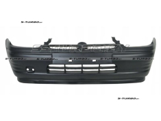 Бампер передний (черный) со спойлером