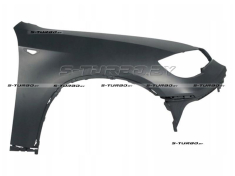 Крыло переднее (правое) с отв. под повторитель, без отв. под омыватель, пластик
