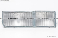 Обманка в бампер двойная (левая) белая