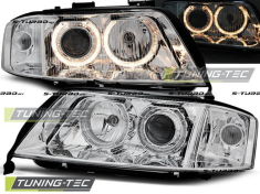 Передние фары ANGEL EYES CHROME (1999-2001)