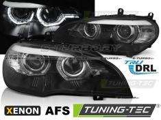 Передние фары AE DRL LED BLACK AFS XENON