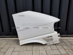 Крыло переднее (правое) 2.5 tdi, 151 л.с (дутые арки) с отв. под воздухозаборник, стеклопластик