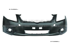 Бампер передний (черный) без отв. под омыватели