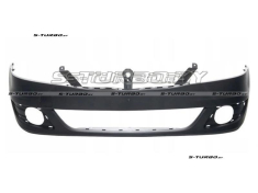 Бампер передний (черный) с отв. под противотуманки