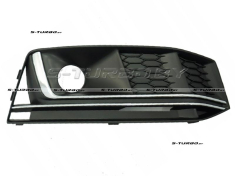 Решетка в бампер (правая) с отв. под противотуманку, для версии s-line