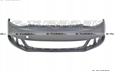 Бампер передний (грунтованный) без отв. под омыватели, без отв. под парктроники