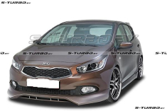 Накладка переднего бампера CSR