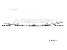 Накладка решетки бампера (левая) хром, нижняя