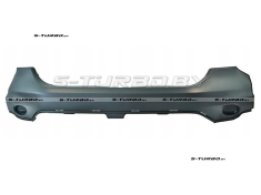 Бампер передний, без отв. под противотуманки, верхняя часть