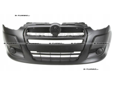 Бампер передний (грунтованный) без отв. под омыватели, без отв. под противотуманки