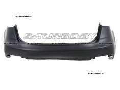 Бампер задний (черный) без отв. под парктроники