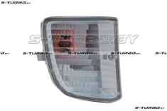 Указатель поворота в бампер (правый) белый