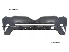 Бампер передний (черный) без отв. под омыватели, без отв. под парктроники