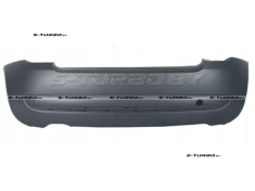 Бампер задний (грунтованный) без отв. под парктроники, с отв. под накладки