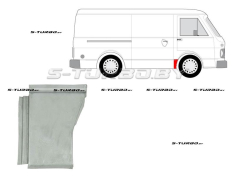 Центральная стойка (правая) нижняя часть, заводской штамп
