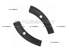 Молдинги переднего бампера (левый+правый) с отв. под парктроник