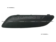 Накладка переднего бампера (левая) боковая, черная