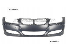 Бампер передний (грунтованный) с отв. под омыватели, с отв. под парктроники