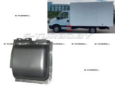 Накладка стойки (левой) за водительской дверью, нижняя часть, заводской штамп